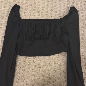 Elegant Black Women's Top